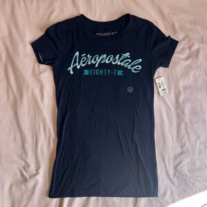 Aeropostale Blue Tee – Women’s Size XS (NWT)